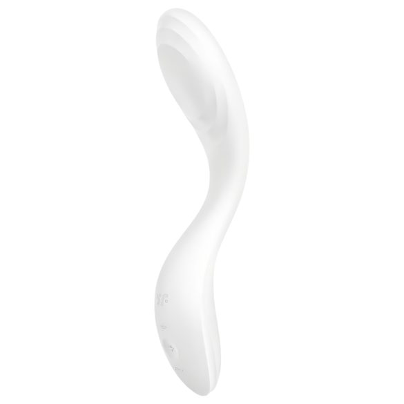 Satisfyer Rrrolling - Vibrator G-punct cu bile rotative (alb)