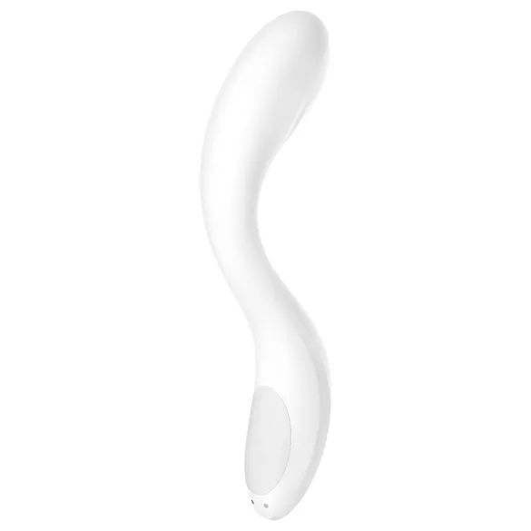 Satisfyer Rrrolling - vibrator pentru punctul G cu bile rotative - alb