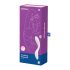 Satisfyer Rrrolling - vibrator G-punct cu bilă mobilă (alb)