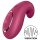 Satisfyer Dipping Delight - vibrator clitoridian reîncărcabil (roșu)