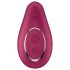 Satisfyer Dipping Delight - vibrator clitoridian reîncărcabil (roșu)
