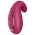 Satisfyer Dipping Delight - vibrator clitoridian reîncărcabil (roșu)