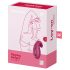 Satisfyer Dipping Delight - vibrator clitoridian reîncărcabil (roșu)
