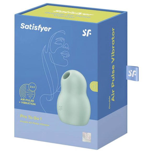 Satisfyer Pro To Go 1 - stimulator clitoris cu unde pulsatorii