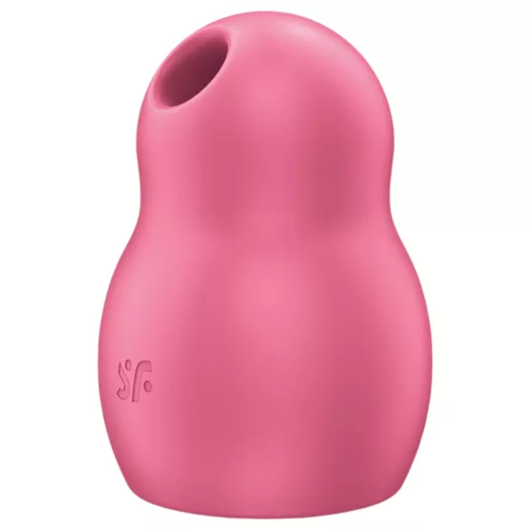 Satisfyer Pro To Go 1 - vibrator clitoridian cu unde de aer, cu acumulator (roșu)