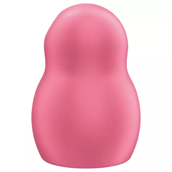 Satisfyer Pro To Go 1 - vibrator clitoridian cu unde de aer, cu acumulator (roșu)