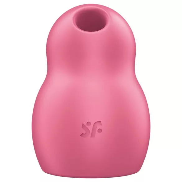 Satisfyer Pro To Go 1 - vibrator clitoridian cu unde de aer, cu acumulator (roșu)