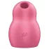 Satisfyer Pro To Go 1 - vibrator clitoridian cu unde de aer, cu acumulator (roșu)