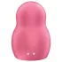 Satisfyer Pro To Go 1 - vibrator clitoridian cu unde de aer, cu acumulator (roșu)