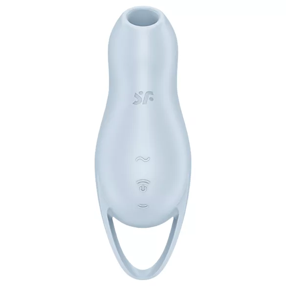 Satisfyer Pocket Pro 1 - stimulator clitoris cu unde de aer - albastru