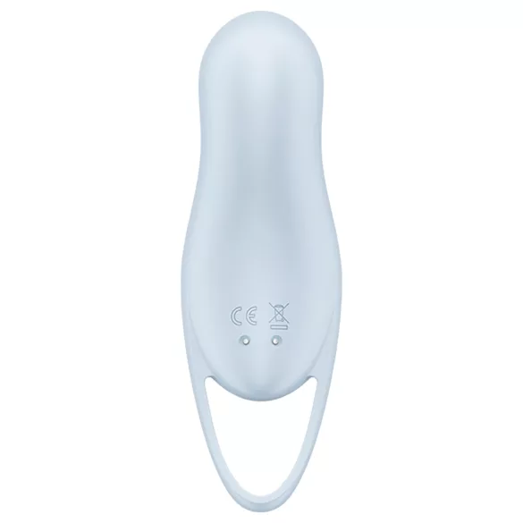 Satisfyer Pocket Pro 1 - stimulator clitoris cu unde de aer - albastru