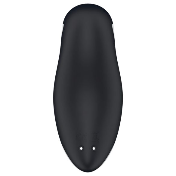Satisfyer Orca - stimulator clitoridian cu unde de aer impermeabil - negru-alb