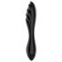 Satisfyer Dazzling Crystal 1 - dildo din sticlă dublu capăt (negru)