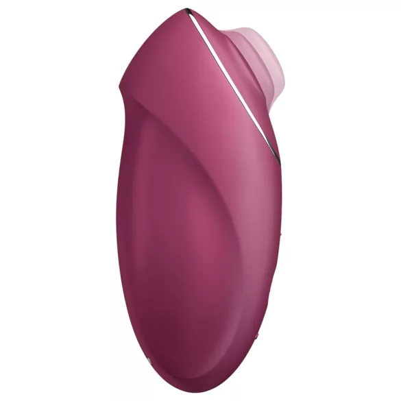Satisfyer Tap & Climax 1 - vibrator și stimulator clitoris 2în1 - roșu