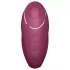 Satisfyer Tap & Climax 1 - vibrator și stimulator clitoris 2în1 - roșu