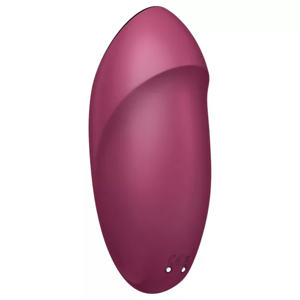 Satisfyer Tap & Climax 1 - vibrator și stimulator clitoris 2în1 - roșu