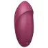Satisfyer Tap & Climax 1 - vibrator și stimulator clitoris 2în1 - roșu