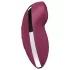 Satisfyer Tap & Climax 2 - vibrator 2în1 pentru stimularea clitorisului (roșu)
