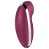 Satisfyer Tap & Climax 2 - vibrator 2în1 pentru stimularea clitorisului (roșu)