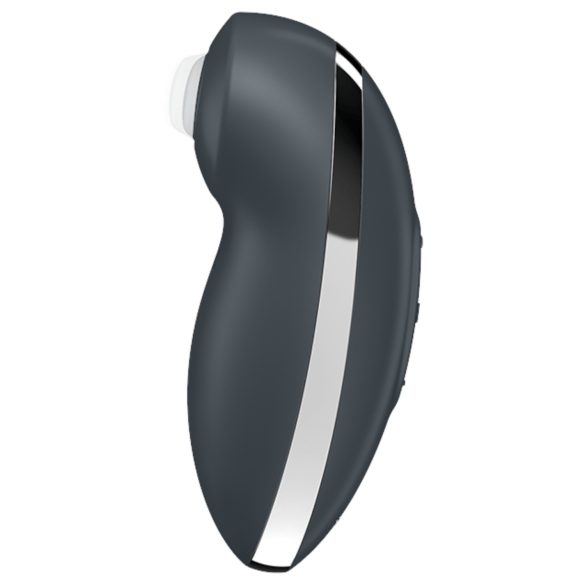 Satisfyer - Vibrator clitoridian 2 în 1 cu atingere - gri