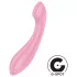 Satisfyer G-Force - vibrator punctul G reîncărcabil, rezistent la apă - roz
