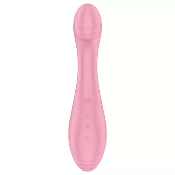 Satisfyer G-Force - vibrator punctul G reîncărcabil, rezistent la apă - roz
