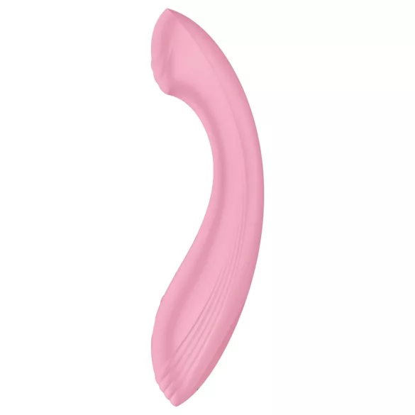 Satisfyer G-Force - vibrator punctul G reîncărcabil, rezistent la apă - roz