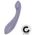 Satisfyer G-Force - vibrator reîncărcabil, rezistent la apă, G-punct (mov)
