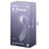 Satisfyer G-Force - vibrator reîncărcabil, rezistent la apă, G-punct (mov)