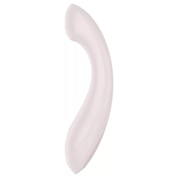 Satisfyer G-Force - vibrator punct G reîncărcabil impermeabil bej