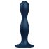 Satisfyer Double Ball-R - dildo cu greutăți (albastru)