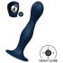 Satisfyer Double Ball-R - dildo cu greutăți (albastru)