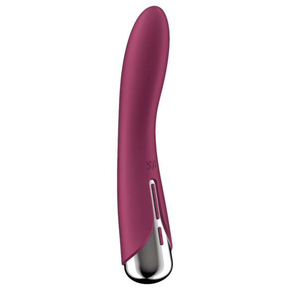 Satisfyer - Vibrator pentru punctul G cu cap rotativ - roșu