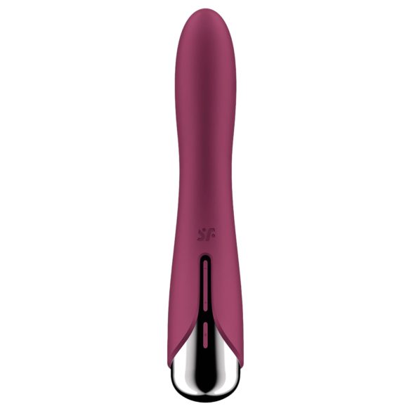 Satisfyer - Vibrator pentru punctul G cu cap rotativ - roșu