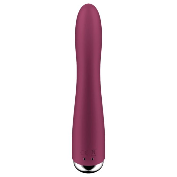 Satisfyer - Vibrator pentru punctul G cu cap rotativ - roșu