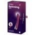 Satisfyer - Vibrator pentru punctul G cu cap rotativ - roșu