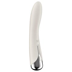   Satisfyer Spinning Vibe 1 - vibrator G-spot cu cap rotativ (bej)