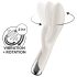 Satisfyer Spinning Rabbit 1 - Vibrator cu braț rotativ pentru clitoris (bej)