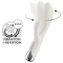 Satisfyer Spinning Rabbit 1 - vibrator pentru clitoris cu braț rotativ - bej