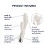 Satisfyer Spinning Rabbit 1 - Vibrator cu braț rotativ pentru clitoris (bej)