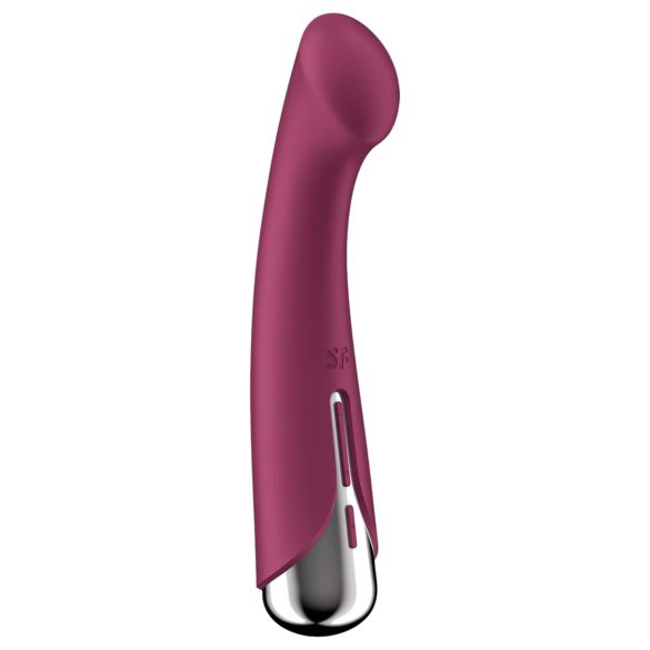Satisfyer Spinning G-Spot 1 - Vibrator rotativ pentru punctul G (roșu)