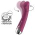 Satisfyer Spinning G-Spot 1 - Vibrator rotativ pentru punctul G (roșu)