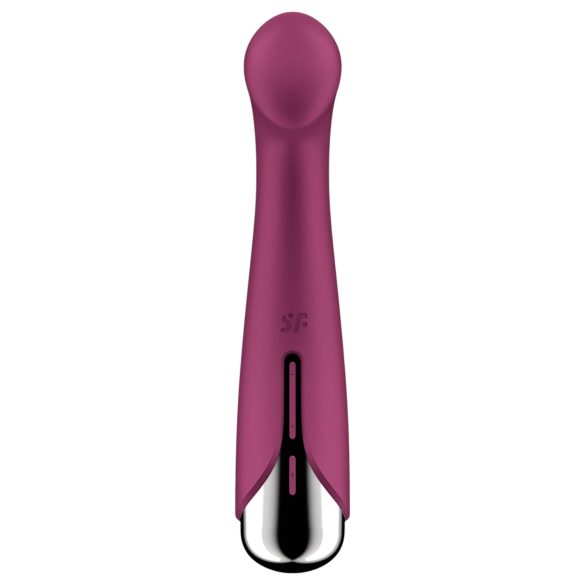 Satisfyer Spinning G-Spot 1 - Vibrator rotativ pentru punctul G (roșu)