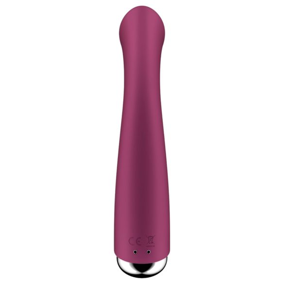 Satisfyer Spinning G-Spot 1 - Vibrator rotativ pentru punctul G (roșu)