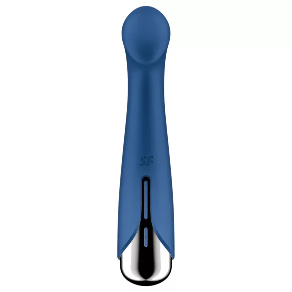 Satisfyer - Vibrator pentru punctul G cu cap rotativ - albastru