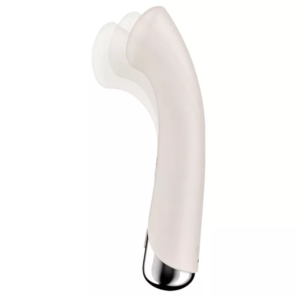 Satisfyer - Vibrator pentru punctul G cu cap rotativ - bej