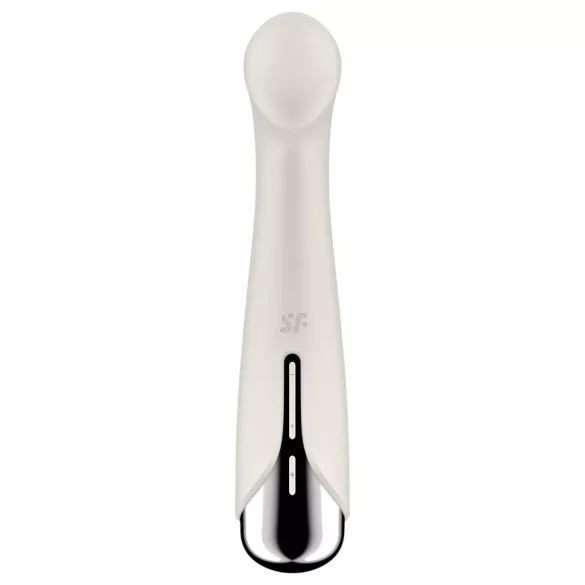Satisfyer - Vibrator pentru punctul G cu cap rotativ - bej