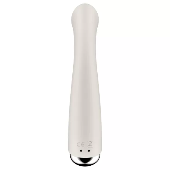 Satisfyer - Vibrator pentru punctul G cu cap rotativ - bej