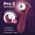 Satisfyer Pro 2 Gen3 - Stimulator clitoridian cu unde de presiune controlat prin aplicație (roșu)
