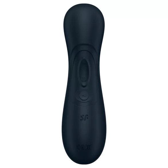 Satisfyer Pro2 Gen3 - Stimulator clitoridian cu unde de aer controlat prin aplicație (gri închis)